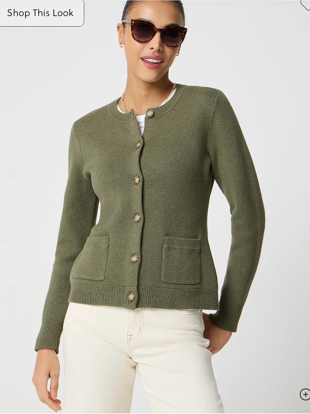 J. Crew  Sweater Jacket  NWT Small